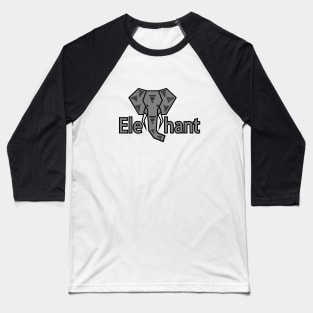 Elephant Creative design Baseball T-Shirt